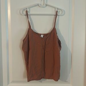 Terra-cotta camisole
